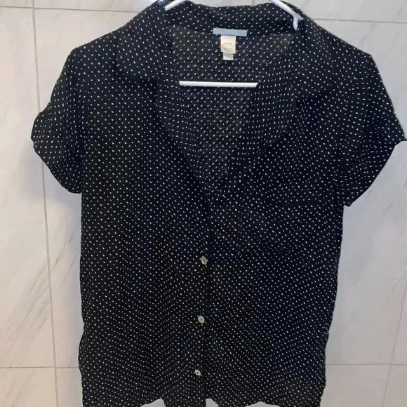 Eberjey Button up Top - Picture 4 of 4